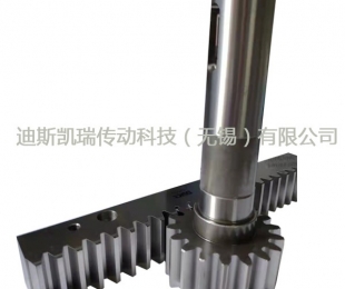 蘇州非標(biāo)齒條-齒面打孔